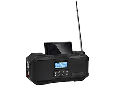 RadiantBeats® / Radio con panel solar portátil