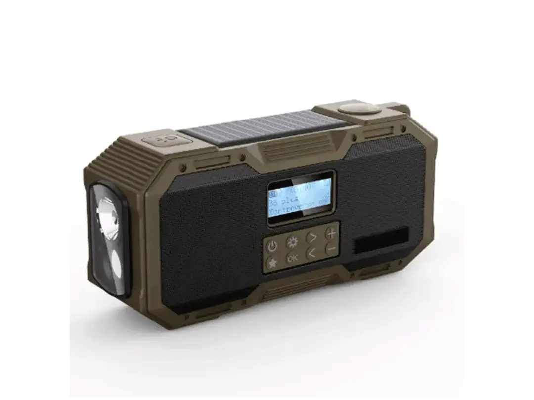 RadiantBeats® / Radio con panel solar portátil