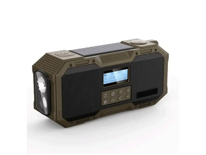 RadiantBeats® / Radio con panel solar portátil