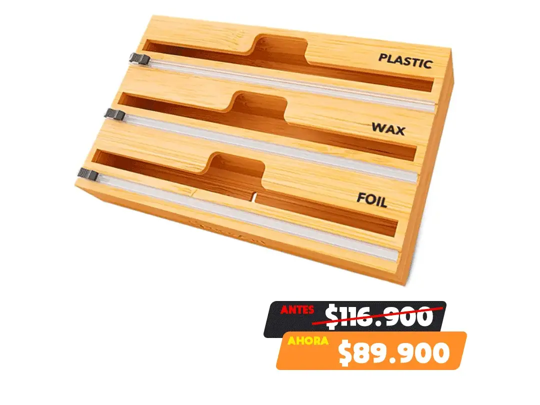 DispensaPlus® / Dispensador de bambú para cocina