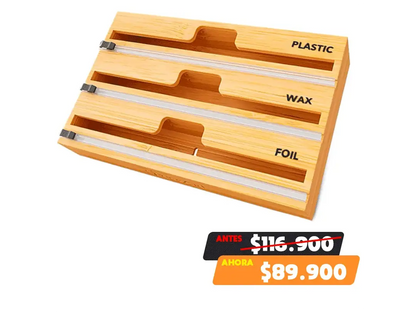 DispensaPlus® / Dispensador de bambú para cocina