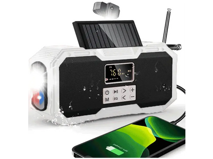 RadiantBeats® / Radio con panel solar portátil