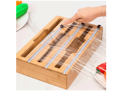 DispensaPlus® / Dispensador de bambú para cocina