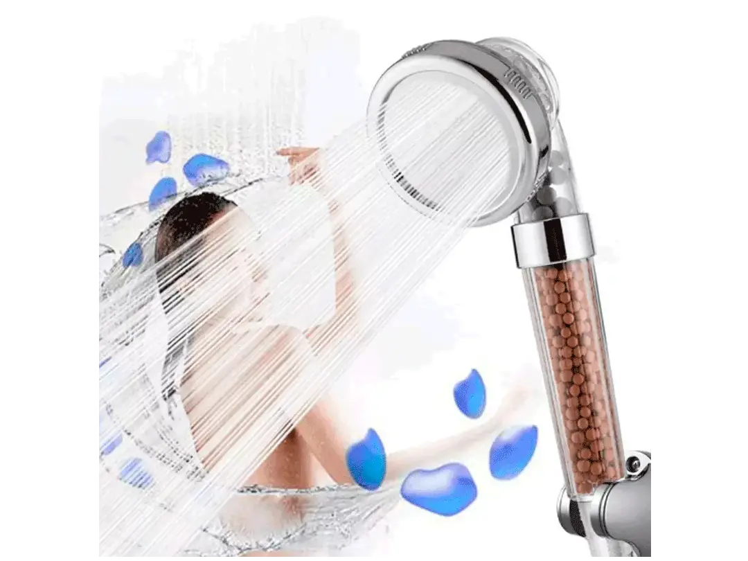 Regadera con filtro