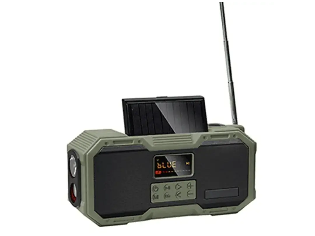 RadiantBeats® / Radio con panel solar portátil