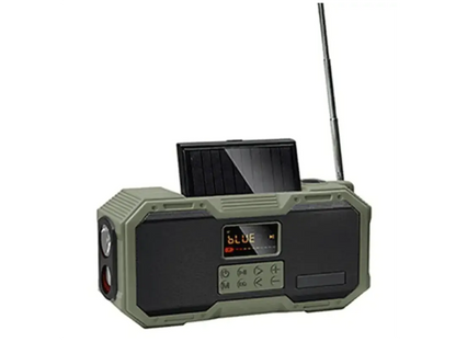 RadiantBeats® / Radio con panel solar portátil