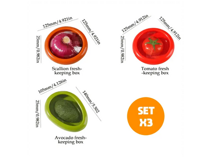 Set para vegetales x 3 unidades