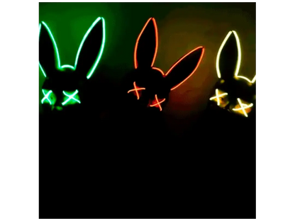 Máscara de Halloween / Máscara de conejo Playboy