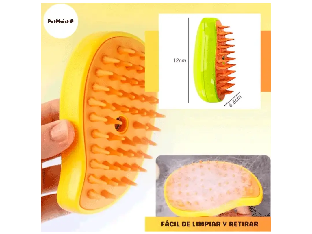PetMoist@ / Cepillo humidificador  viral de mascotas