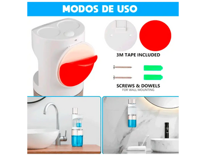 Dispensador de  enjuague bucal