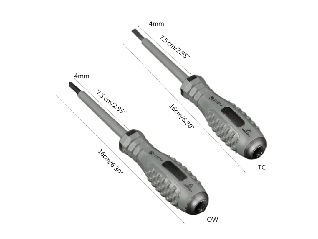 DESTORNILLADOR DE PRUEBA ELÉCTRICA