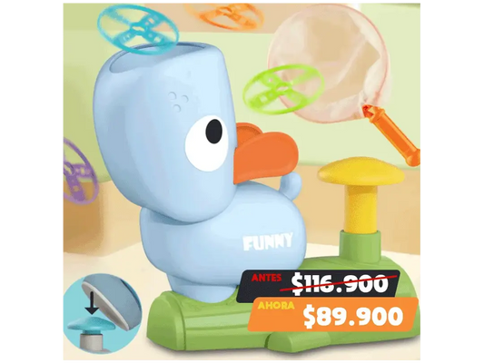 DiscBlaster® / juguete lanzador de discos voladores para niños