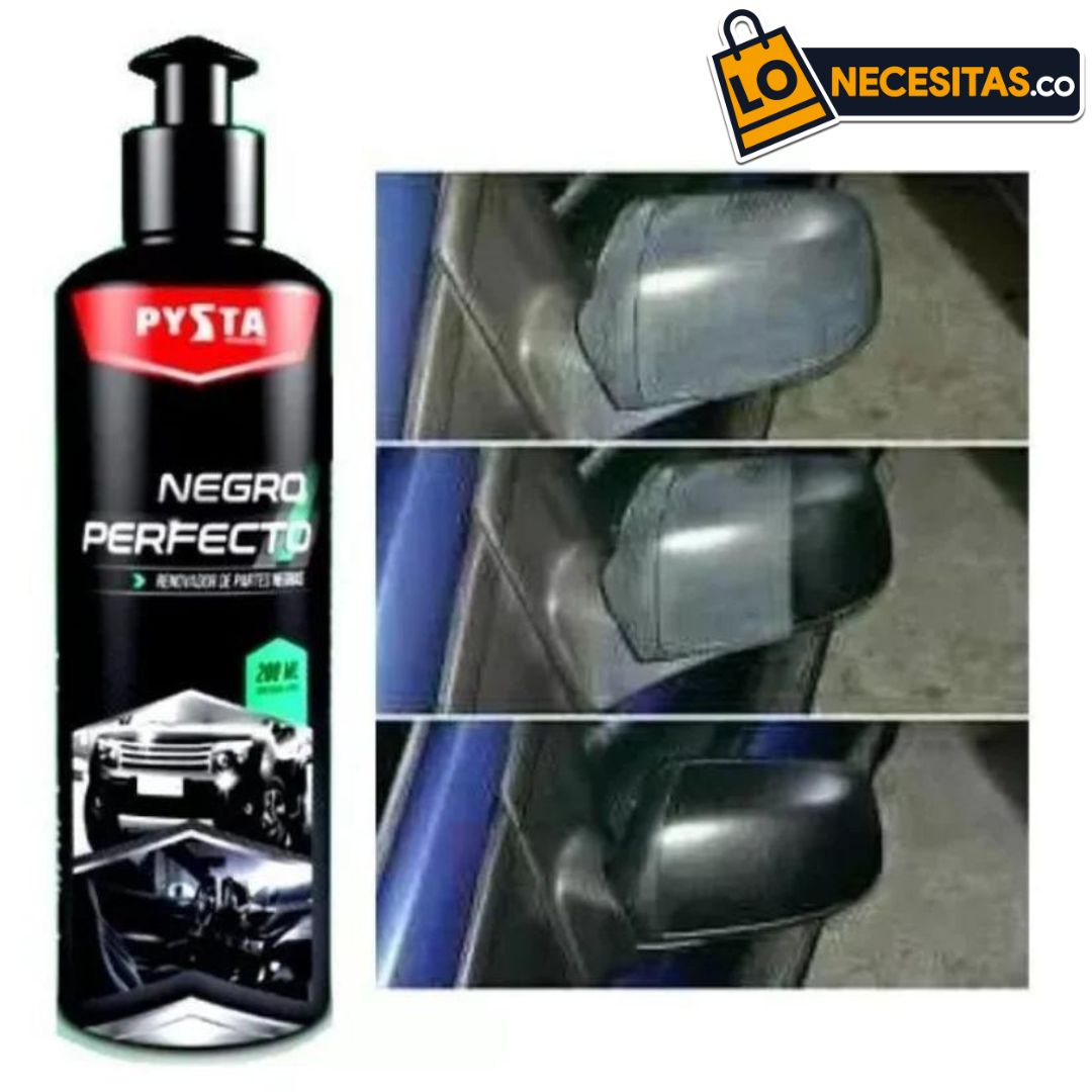 RENOVADOR DE PARTES NEGRAS Y PLASTICAS 3 UNIDADES