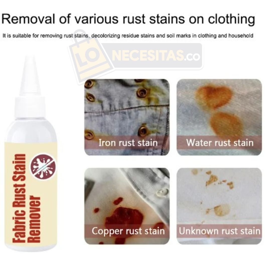 REMOVEDOR DE OXIDO EN ROPA