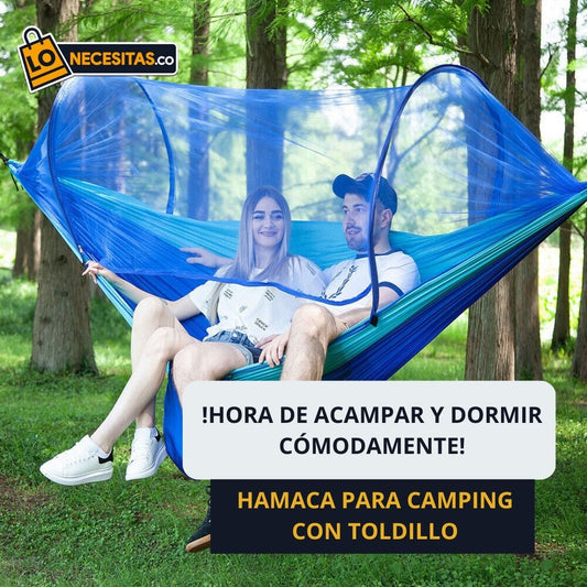 Hamaca con toldillo