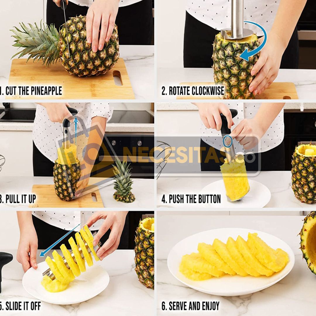 Rebanador de Piña Mágico