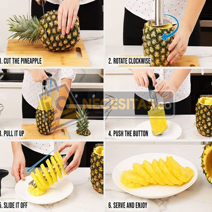 Rebanador de Piña Mágico