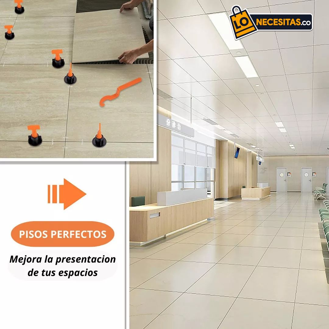 Sistema Nivelador de Ceramica (50 Unidades)